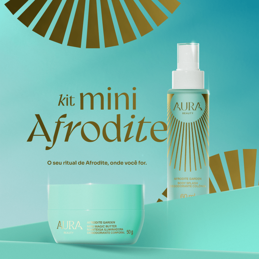 Imagem 21 de Kit Miniatura Afrodite Garden AURA Beauty by Jade Picon