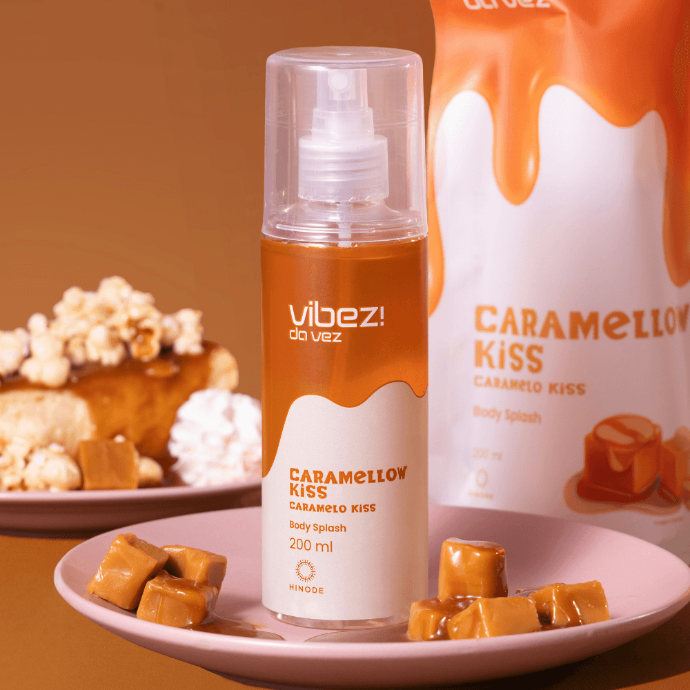 Imagem 6 de Body Splash Caramellow Kiss Vibez da Vez! 200ml