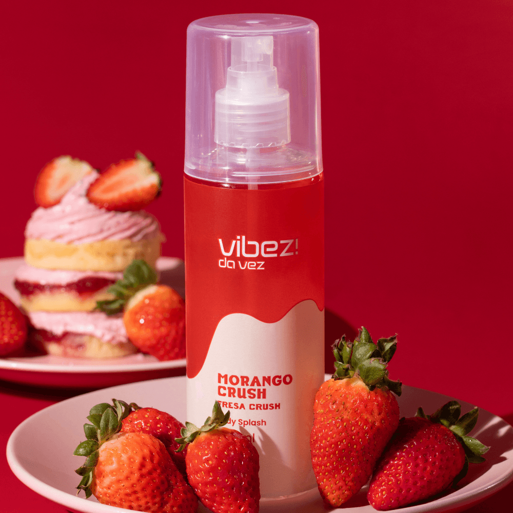 Imagem 7 de Kit 2 Body Splash Vibez da Vez! Morango Crush