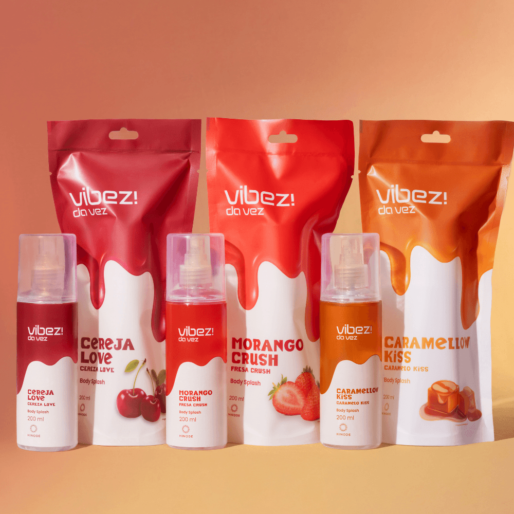 Imagem 15 de Kit 2 Body Splash Vibez da Vez! Morango Crush
