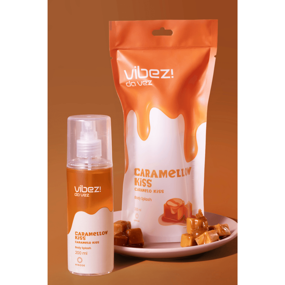Imagem 14 de Kit 3 Body Splash Vibez da Vez! Caramellow Kiss