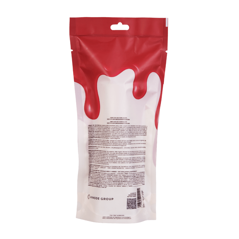 Imagem 13 de Kit 3 Body Splash Vibez da Vez! Cereja Love