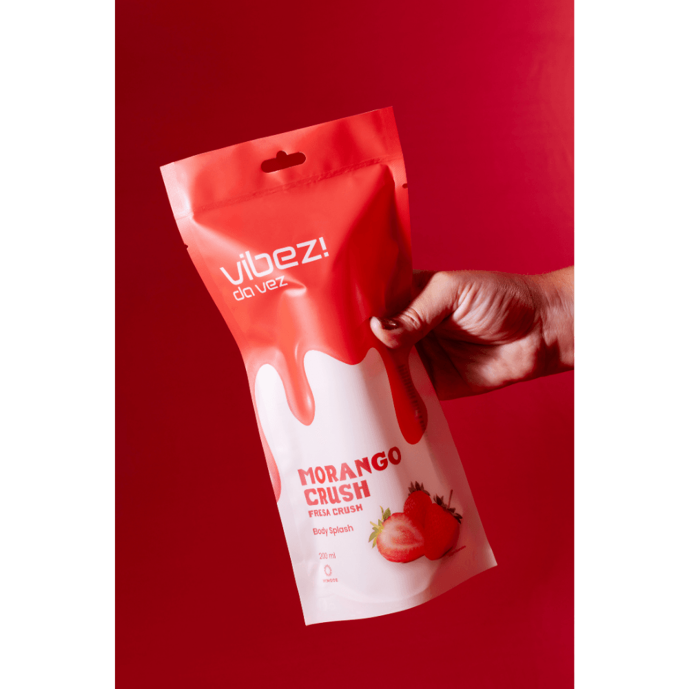Imagem 6 de Kit 3 Body Splash Vibez da Vez! Morango Crush