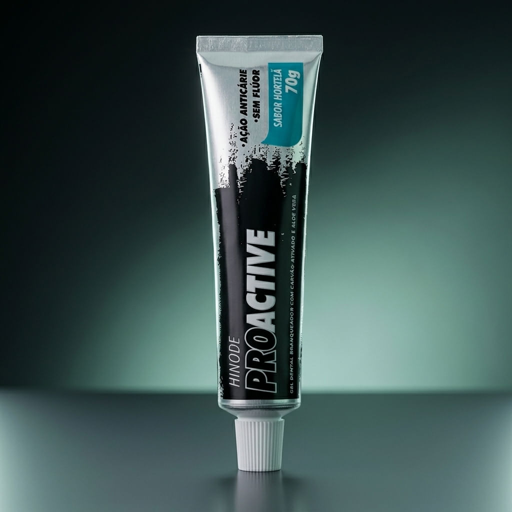 Imagem 2 de Kit 2 Géis Dentais com Carvão Ativado e Aloe Vera Proactive 70g